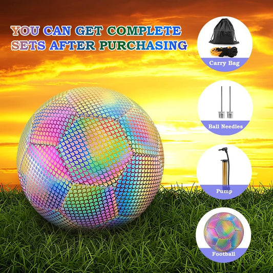 Holographic Glow in the Dark Football