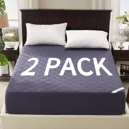 2 Pack Waterproof Mattress Protector
